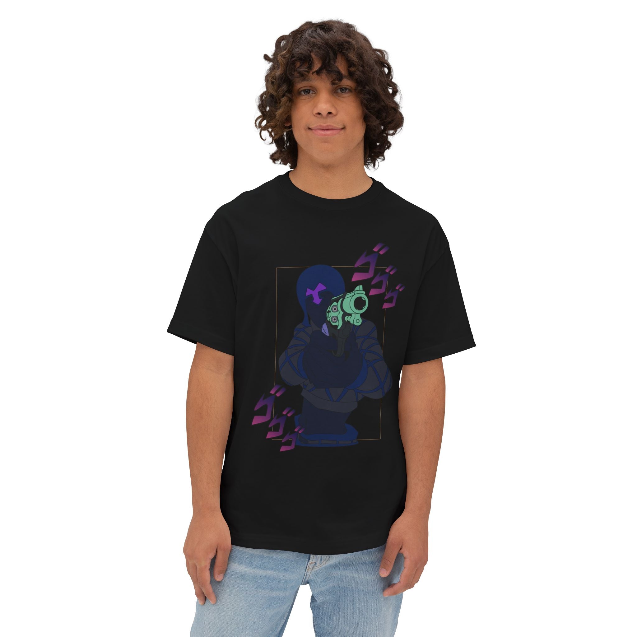 OVERSIZED Mista from Jojo's Bizarre Adventure Golden Wind Inspired Tee