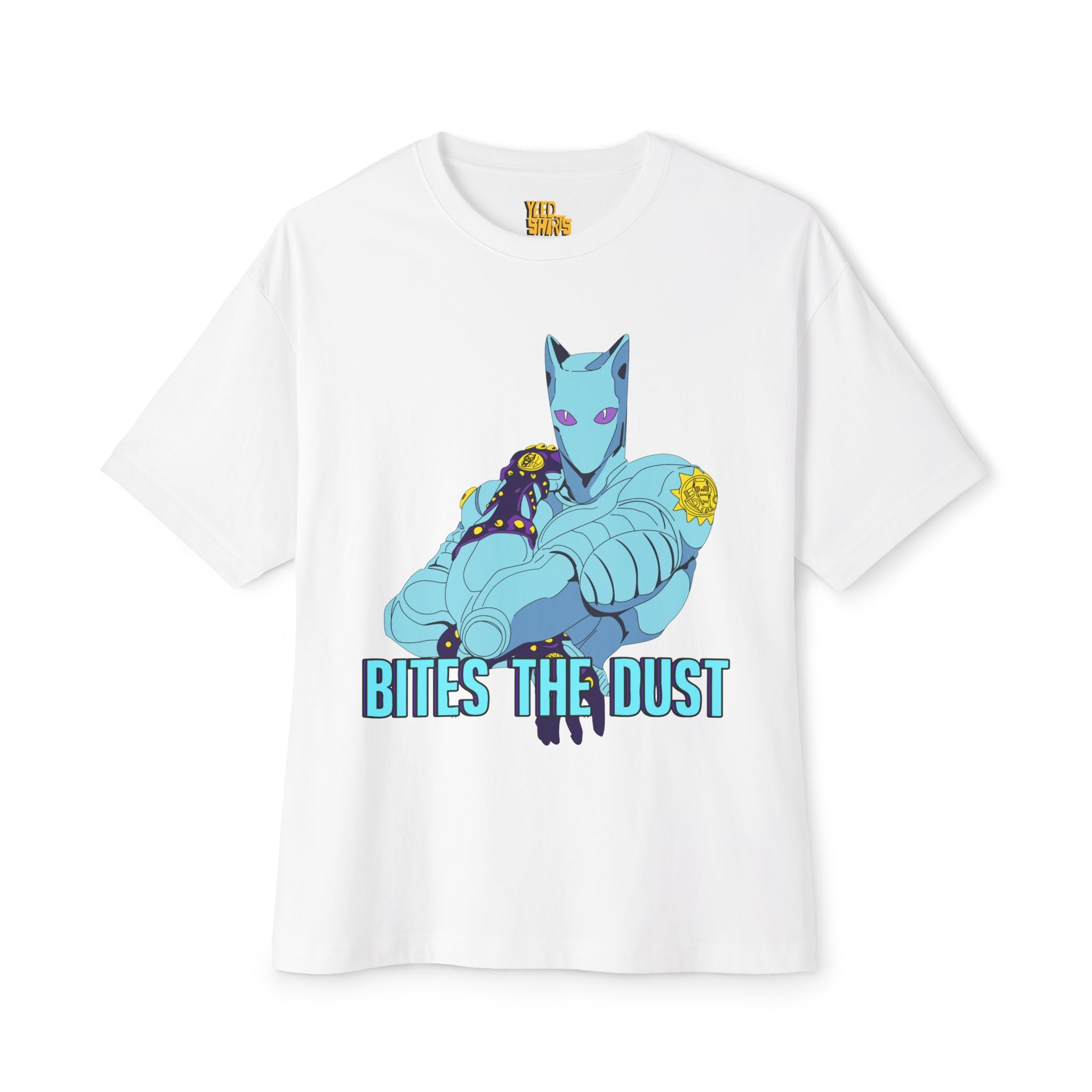 OVERSIZED Killer Queen Stand “Bites the Dust” Jojo's Bizarre Adventure Inspired Tee