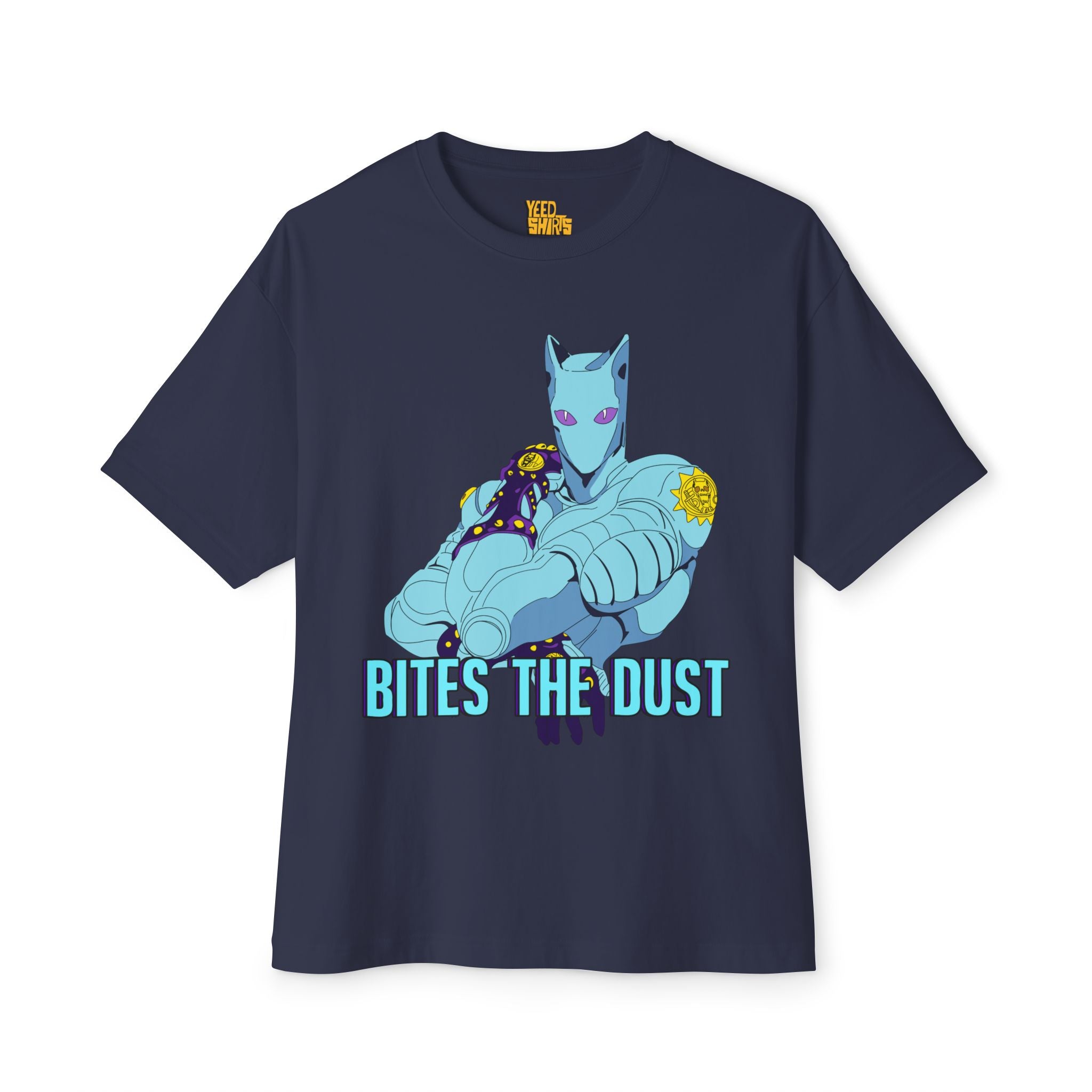 OVERSIZED Killer Queen Stand “Bites the Dust” Jojo's Bizarre Adventure Inspired Tee