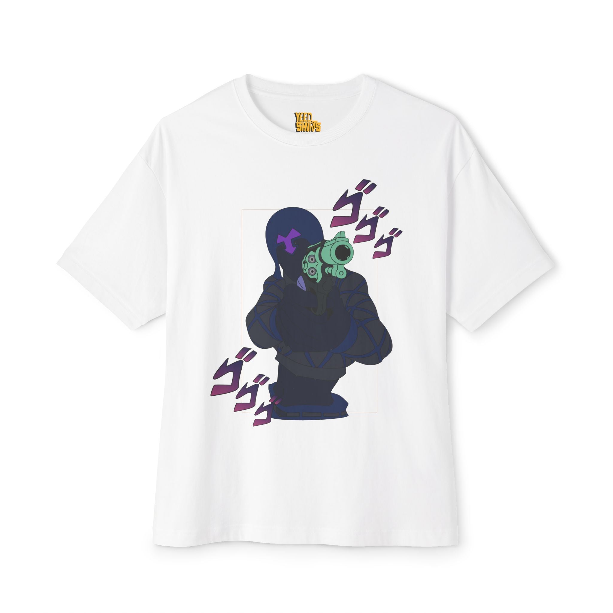 OVERSIZED Mista from Jojo's Bizarre Adventure Golden Wind Inspired Tee