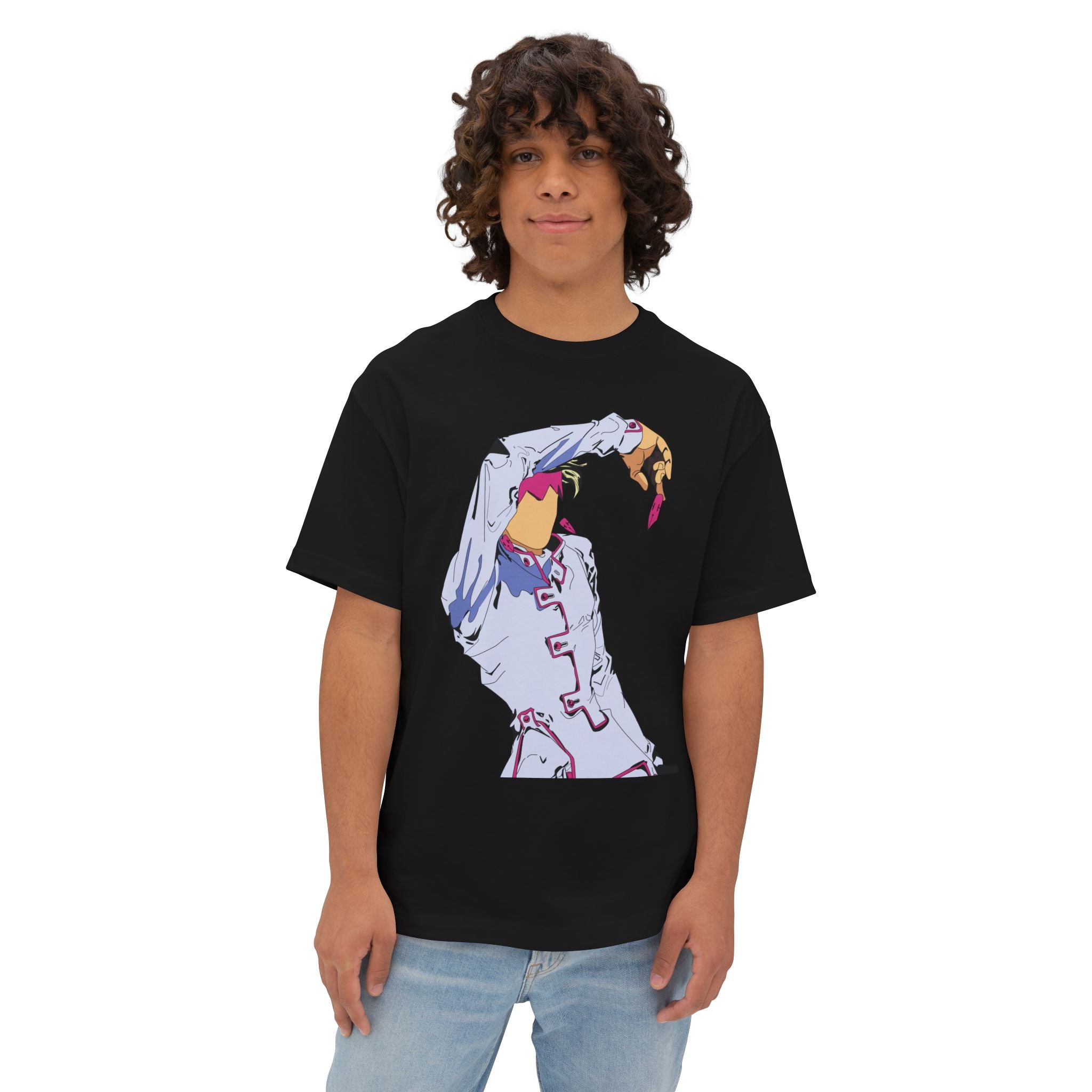 OVERSIZED Rohan Kishibe Jojo's Bizarre Adventure Inspired Tee