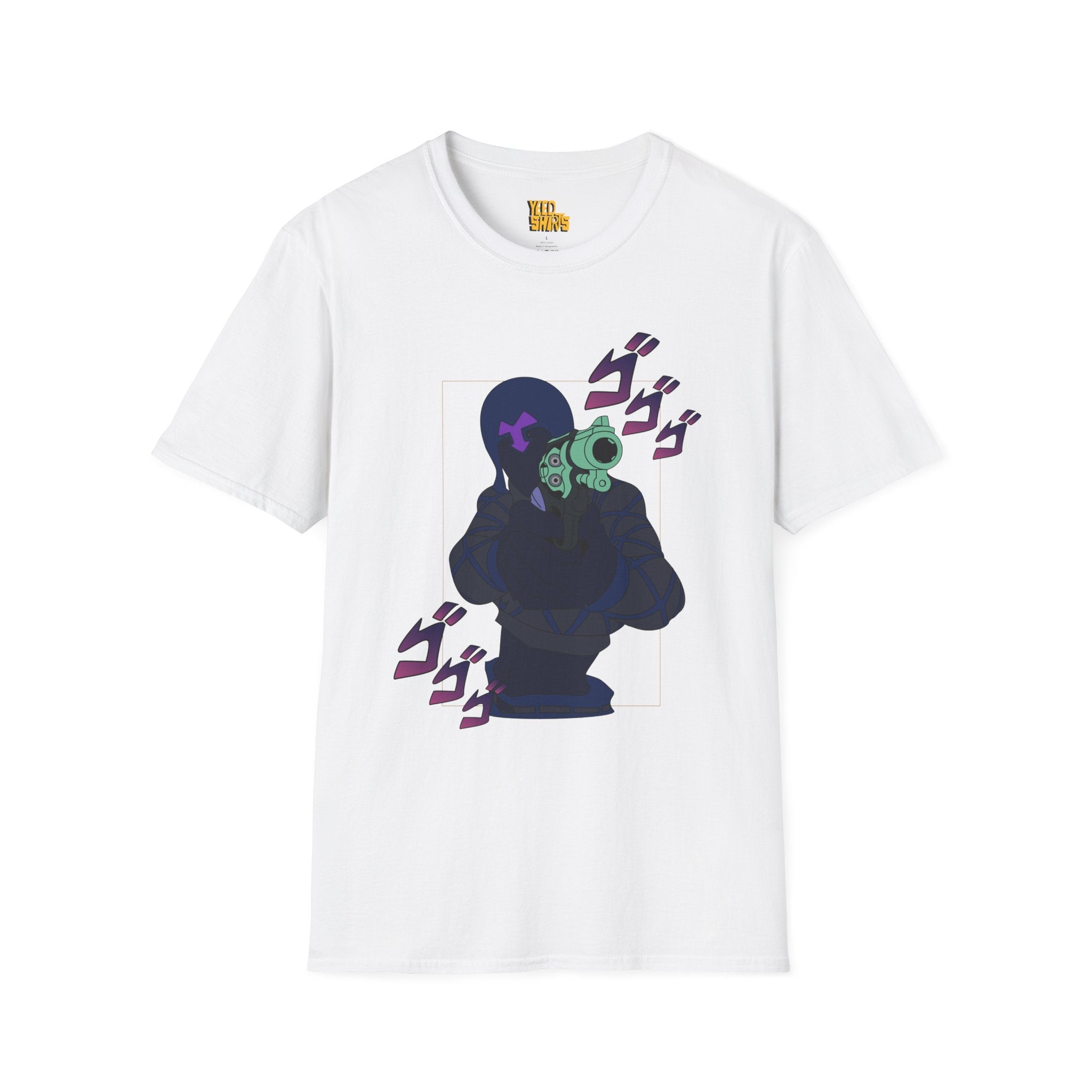 Mista from Jojo's Bizarre Adventure Golden Wind Inspired Tee