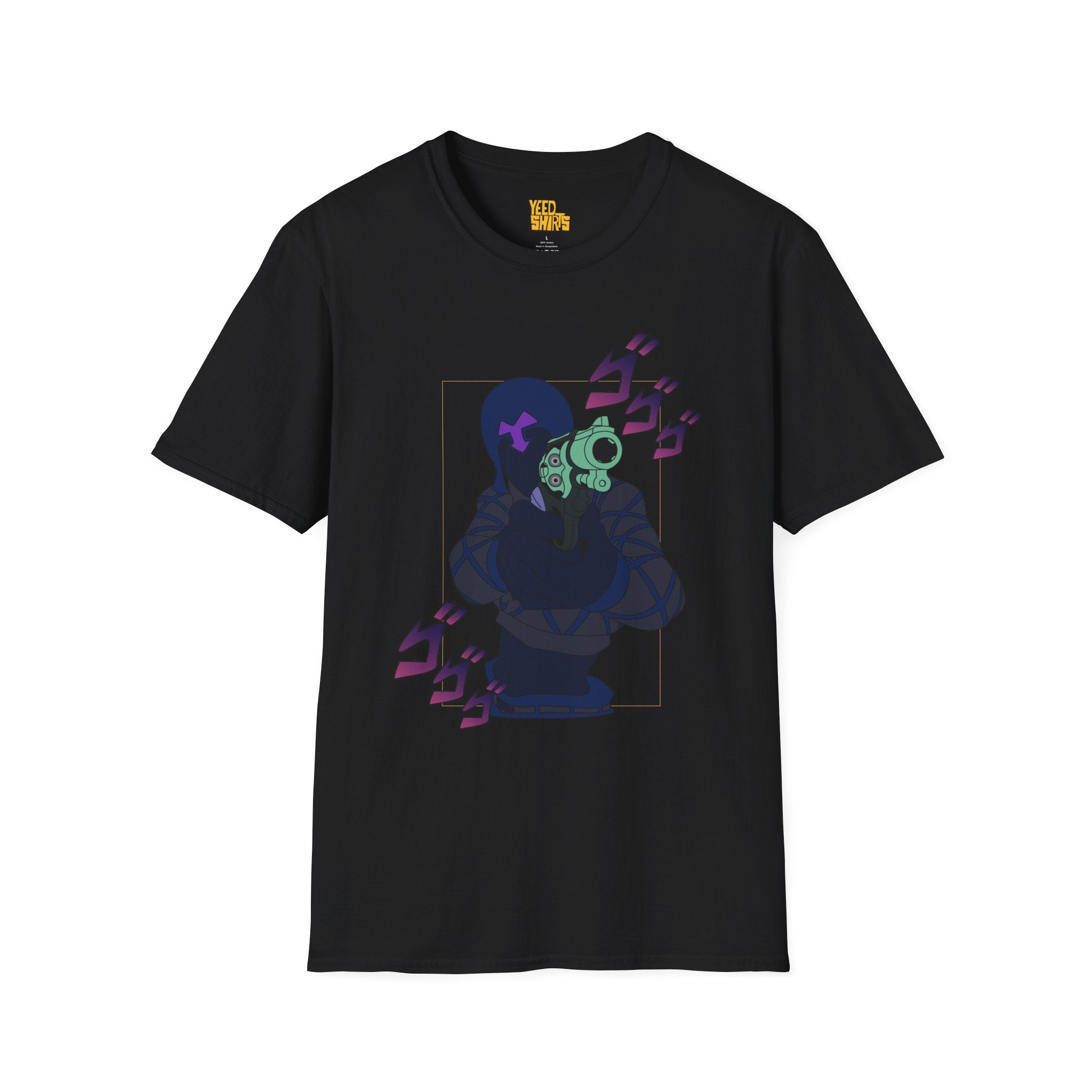 Mista from Jojo's Bizarre Adventure Golden Wind Inspired Tee