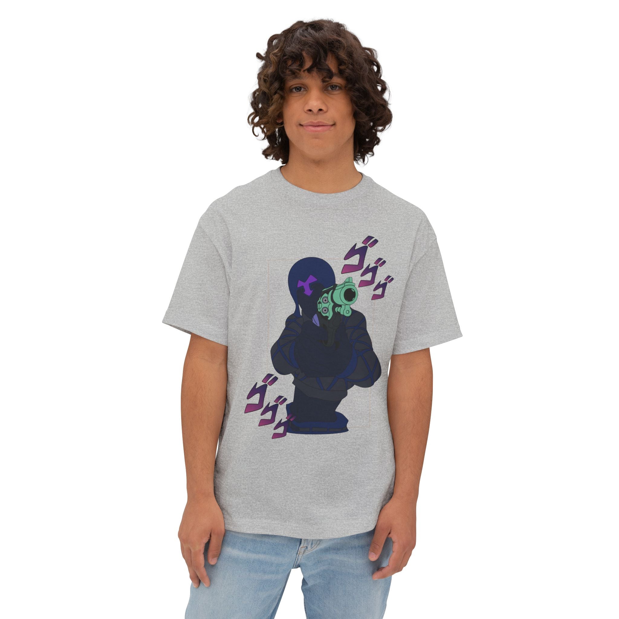 OVERSIZED Mista from Jojo's Bizarre Adventure Golden Wind Inspired Tee