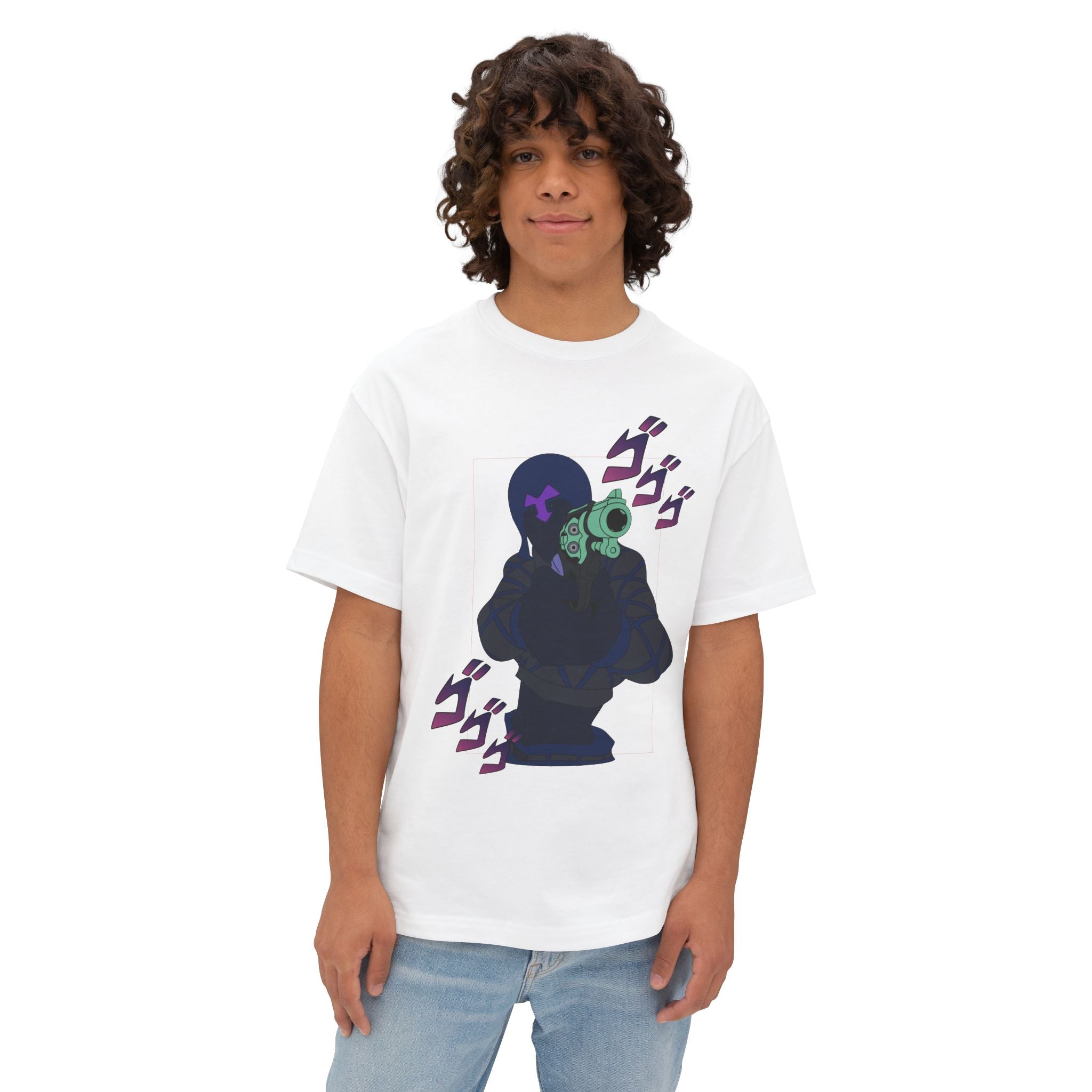 OVERSIZED Mista from Jojo's Bizarre Adventure Golden Wind Inspired Tee