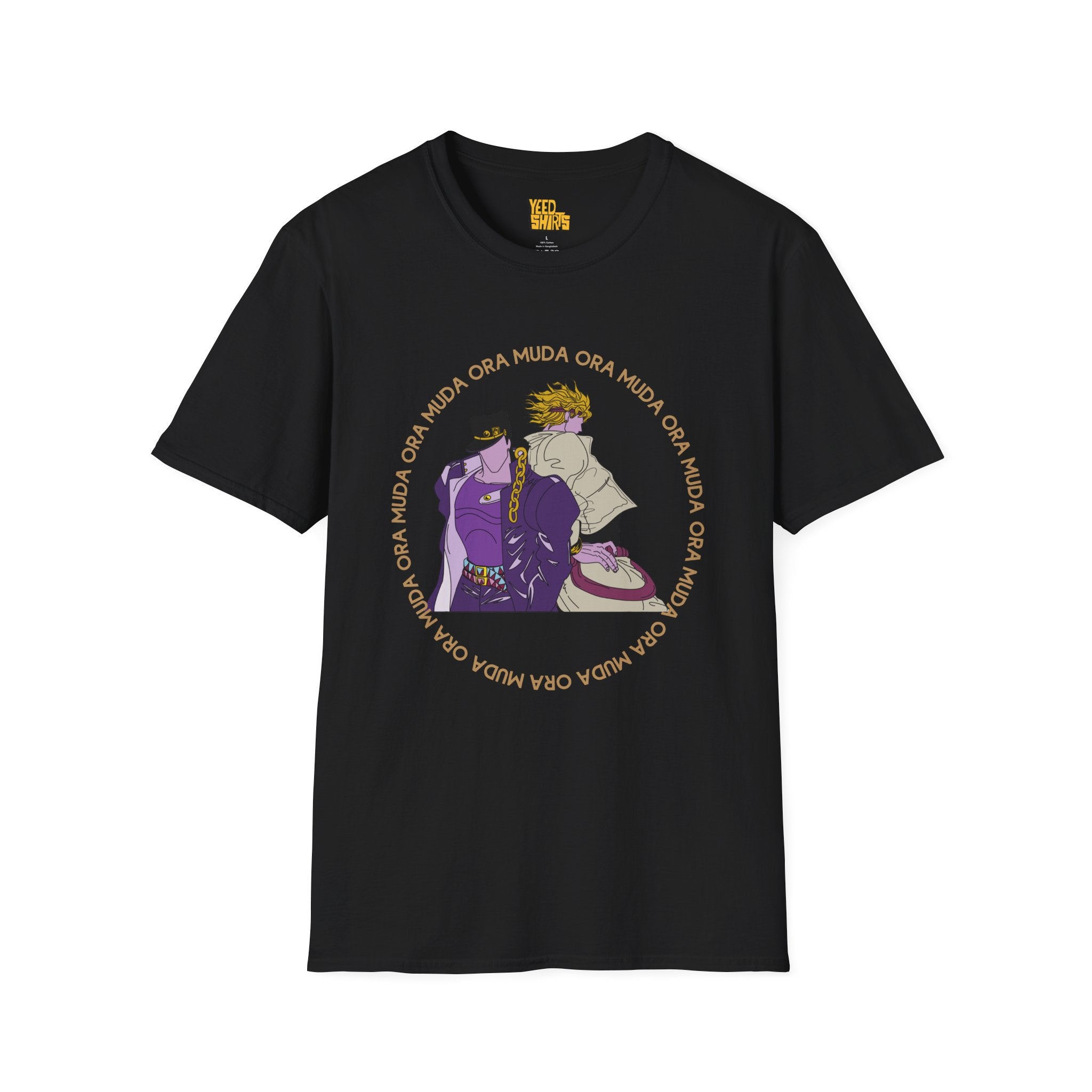 Jotaro Kujo and Dio Brando Jojo's Bizarre Adventure Inpired Tee